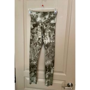 Lululemon Align Leggings 28" DDLI Diamond Dye Green